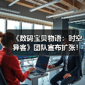 《数码宝贝物语：时空异客》团队宣布扩张！未来新作开发将提速