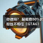 你信吗？ 据调查80%的粉丝不相信《GTA6》能如期发布（图4）