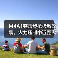 M4A1突击步枪极致改装，火力压制中近距离作战（图4）