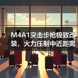 M4A1突击步枪极致改装，火力压制中近距离作战（图2）