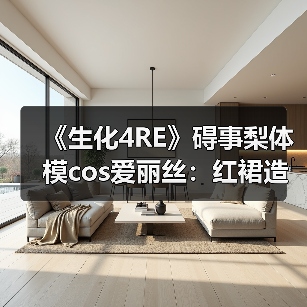 《生化4RE》碍事梨体模cos爱丽丝：红裙造型简直美翻（图4）