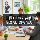 三国100%氵背后的富婆真相，真相惊人！（图2）