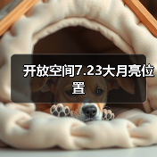 开放空间7.23大月亮位置
