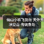 仙山小农飞剑台 天外天 浮空山 传说鱼岛