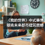 《我的世界》中式赛博朋克未来都市建筑震撼亮相
