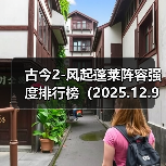 古今2-风起蓬莱阵容强度排行榜（2025.12.9）（图1）