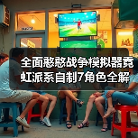 全面憨憨战争模拟器霓虹派系自制7角色全解析（图1）