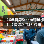 26年首周Steam销量榜!《博德之门3》仅排第二(图4) 26年首周Steam销量榜!《博德之门3》仅排第二(图4)