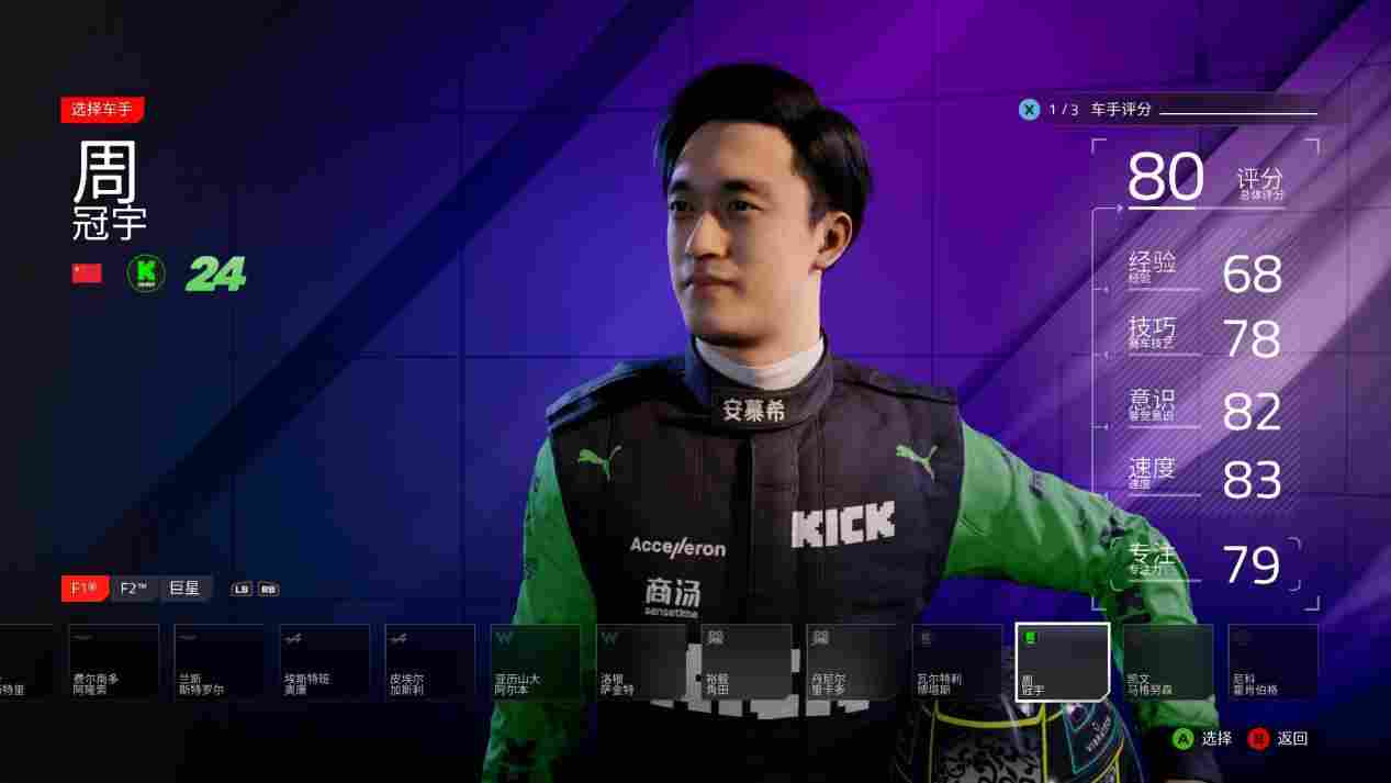 《EA SPORTS™ F1® 24》评测:瓶子很新的年货