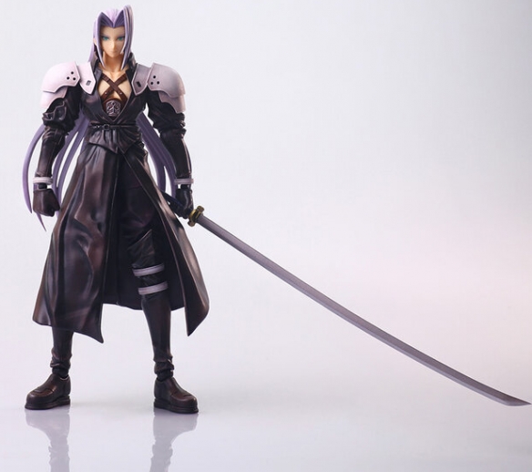 1997年《最终幻想7》萨菲罗斯手办公布：刀比人还长！