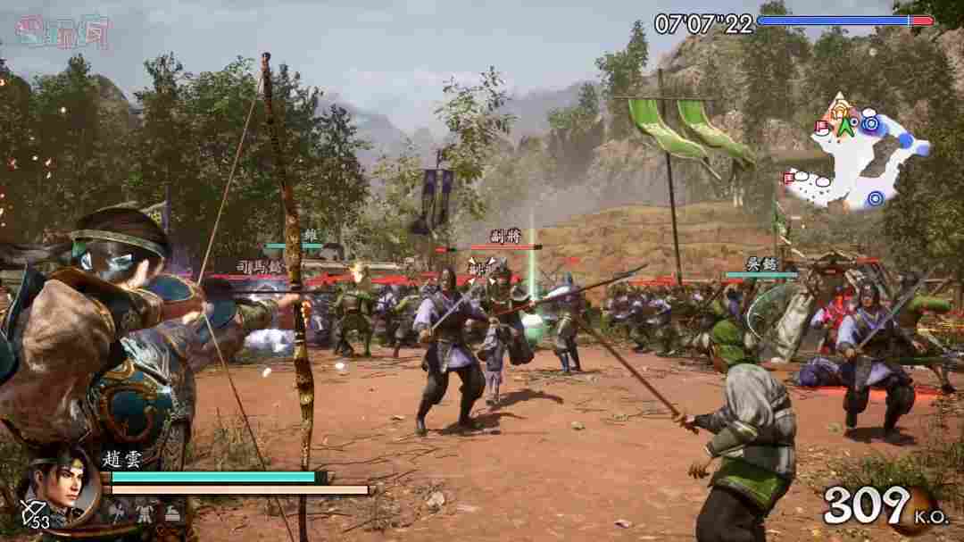 《真三国无双2 with 猛将传 复刻版》赵云、孙尚香实机