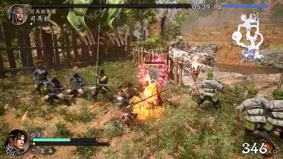 《真三国无双2 with 猛将传 复刻版》赵云、孙尚香实机