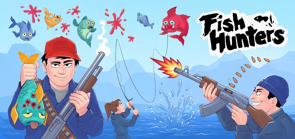 告别“空军”！荒诞合作FPS钓鱼游戏《猎鱼达人》今日正式登陆Steam