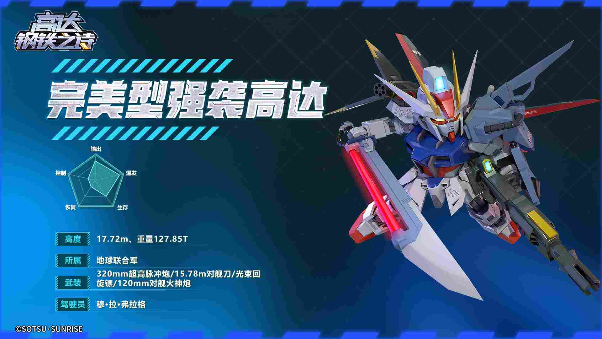 高达钢铁之诗化不可能为可能！完美型强袭高达登场！