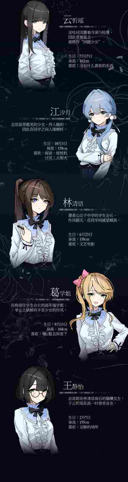 病娇X小天使!百合视觉小说《仅你一人》正式发售!