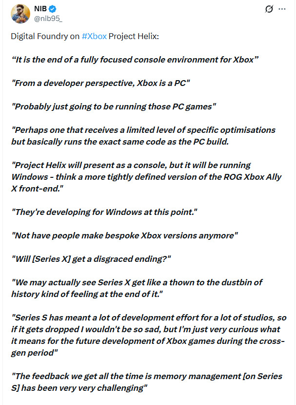 数毛社：从开发者的角度看 次世代Xbox就是一台PC