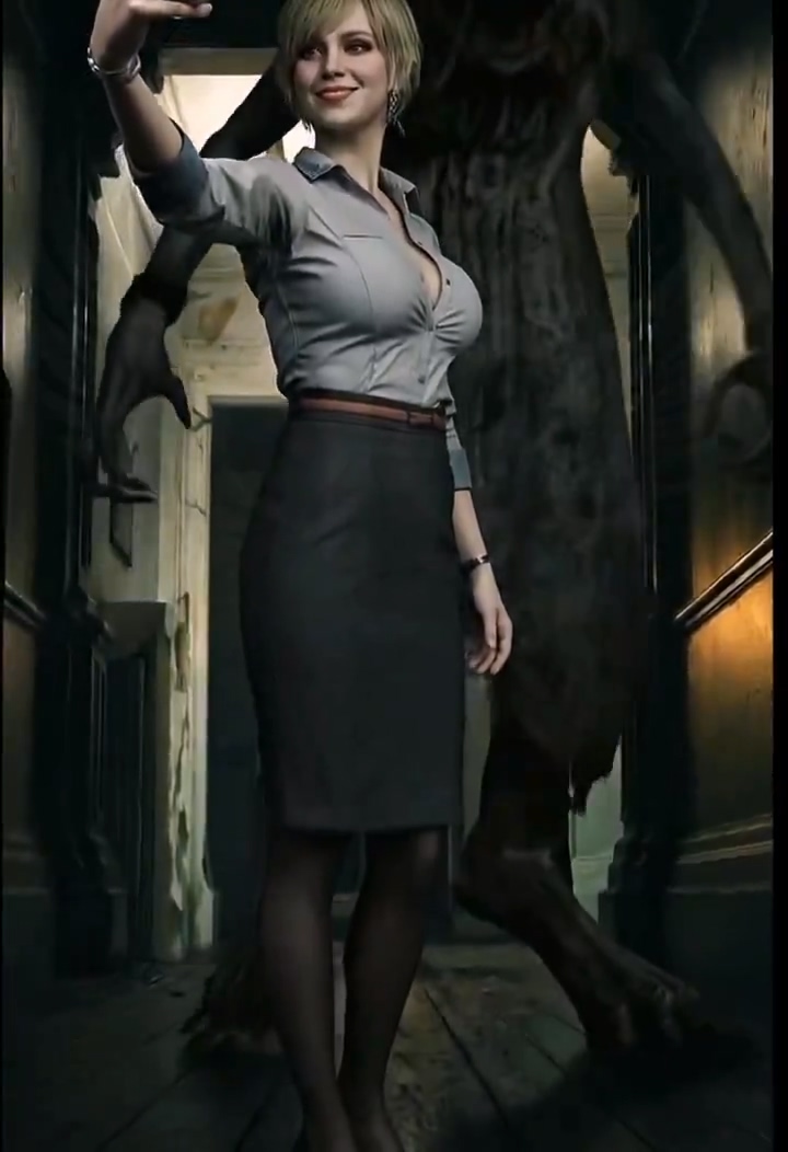 《生化危机9》AI视频：性感雪莉找每一个人合影