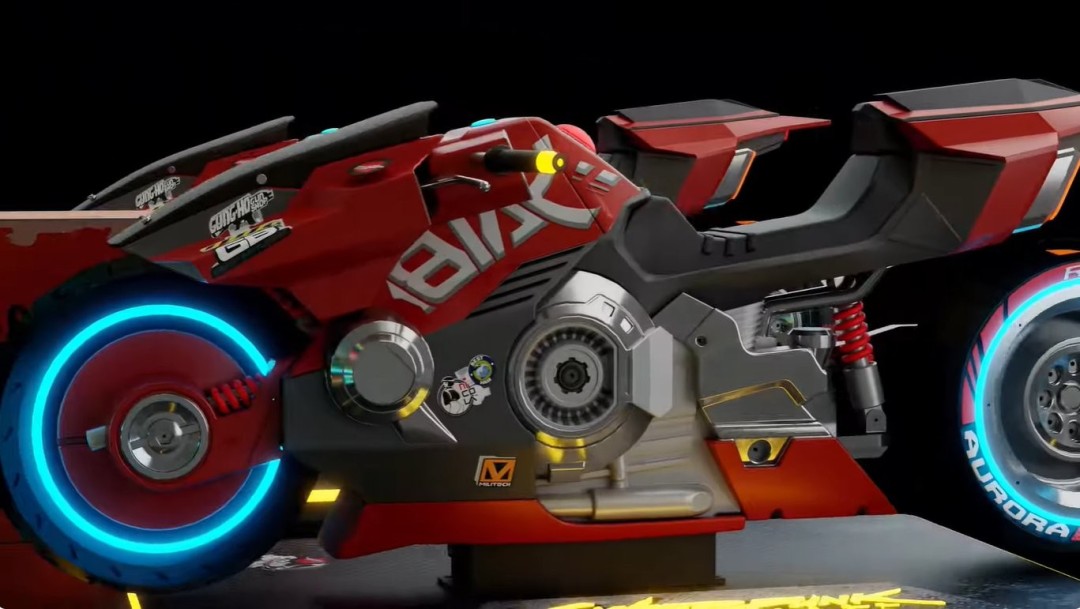 赛博朋克版暴力摩托！ 《赛博朋克2077》街机衍生作公布