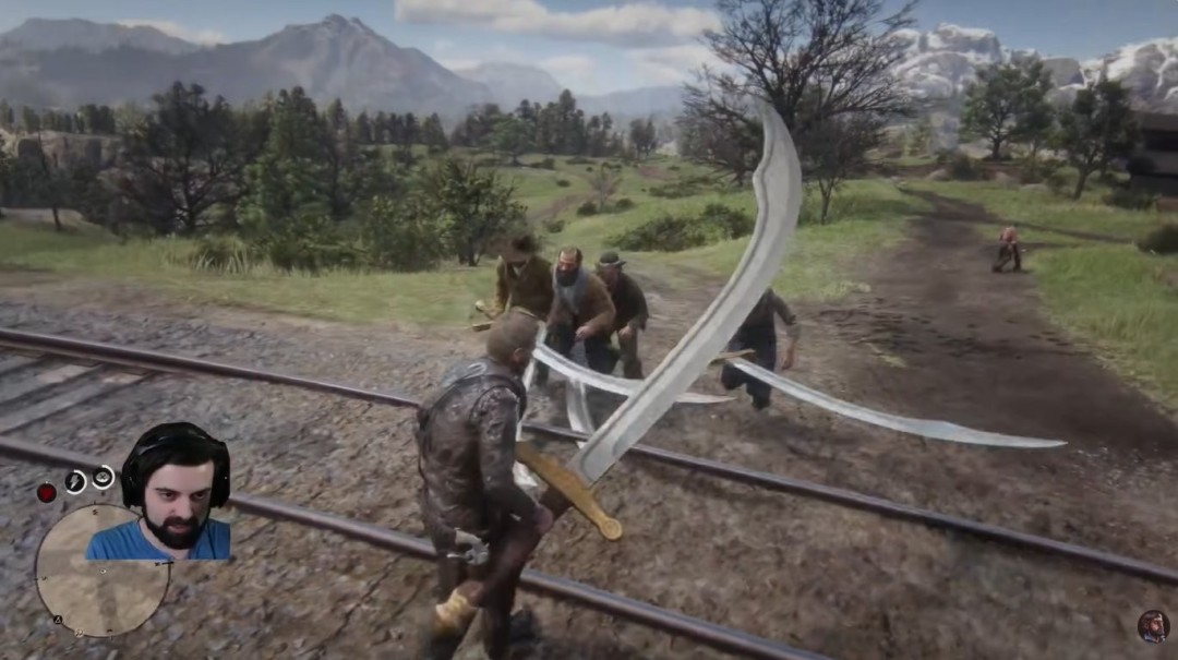 玩家制作大型mod 在《荒野大镖客:救赎2》中玩《艾尔登法环》