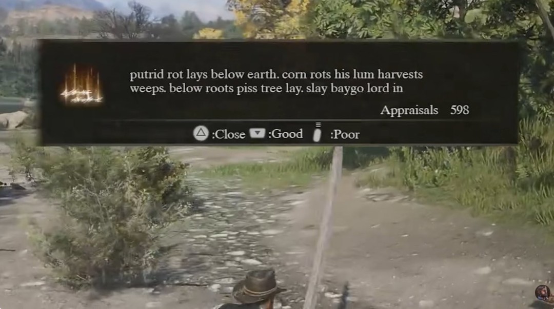 玩家制作大型mod 在《荒野大镖客:救赎2》中玩《艾尔登法环》