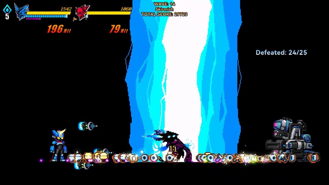 极致手感 X 复古像素 《超合金冲击》现已爆爽来袭Steam!