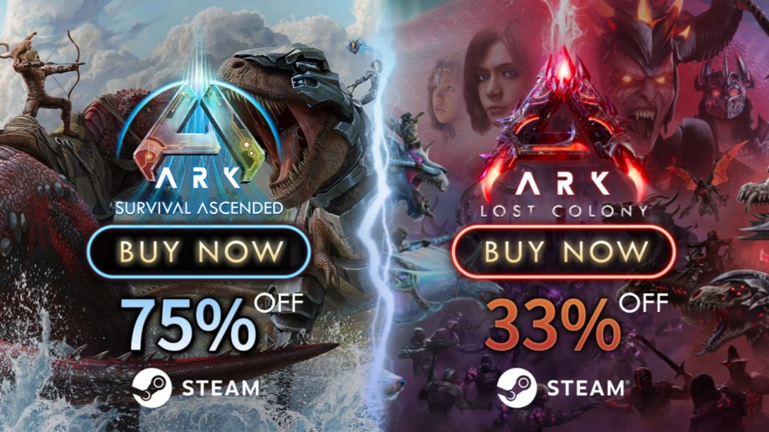 《方舟生存飞升》新史低折扣开启，新生物穴居角兔首曝