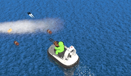 气垫船突击游戏最新版(Hovercraft Battle) 气垫船突击游戏最新版(Hovercraft Battle)