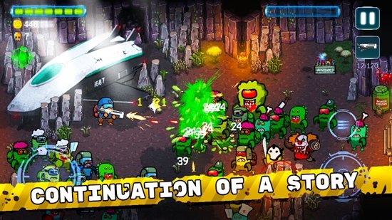 太空僵尸射手最新版(Zombie In Space) 太空僵尸射手最新版(Zombie In Space)